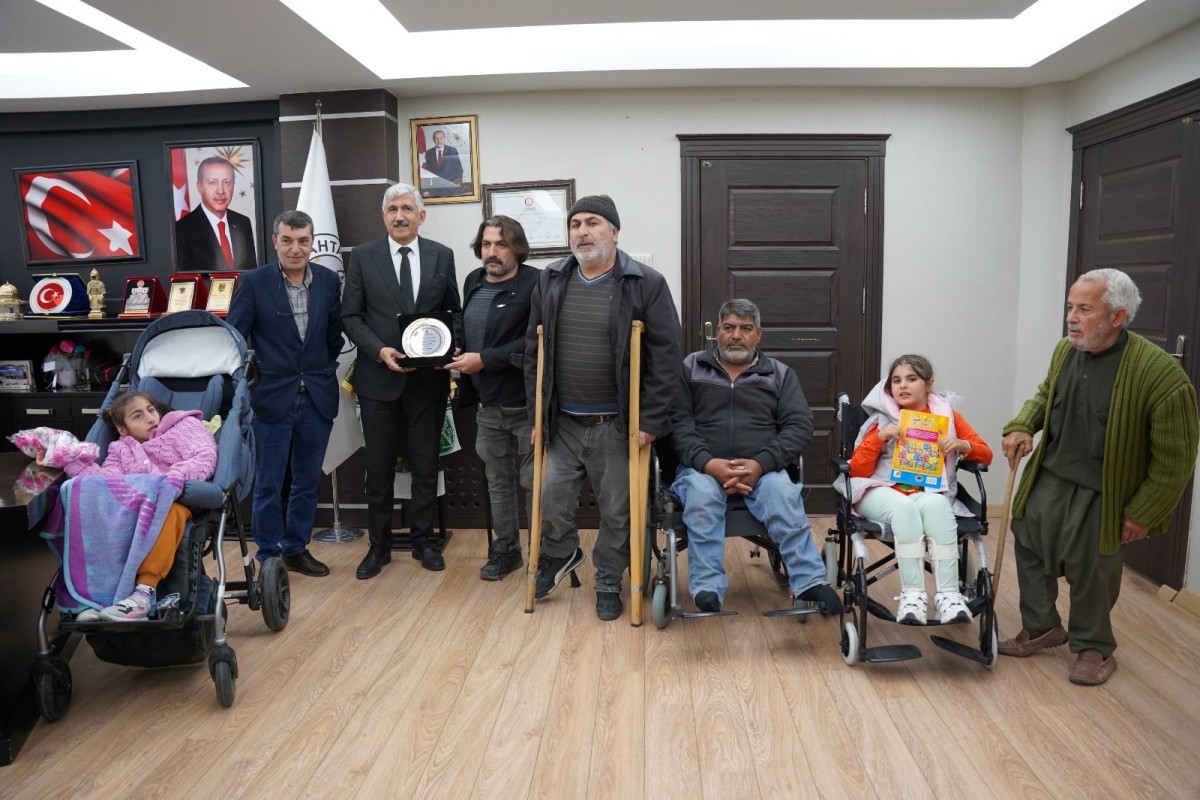 Başkan Hallaç’a Engellilerden Anlamlı Teşekkür