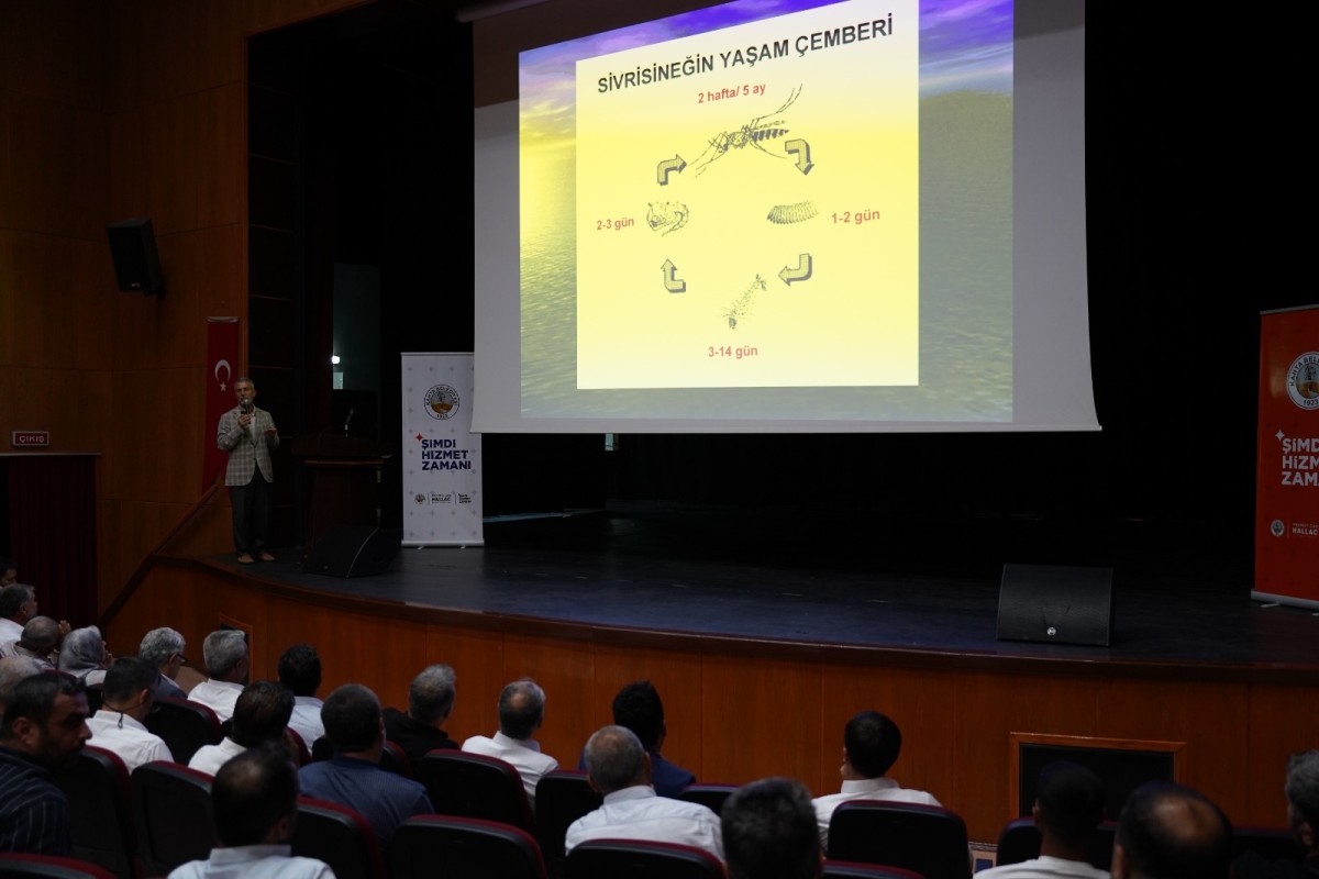 Kahta’da İlaçlama Semineri 