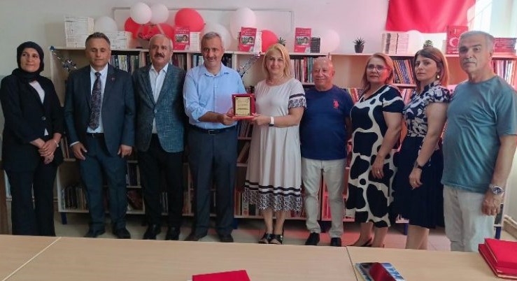 “Bırakın Kızlar Okusun” Kütüphanesi Elbistan’da Açıldı
