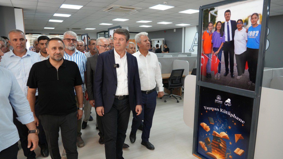 Adıyaman’a yeni bir kütüphane kazandırıldı.