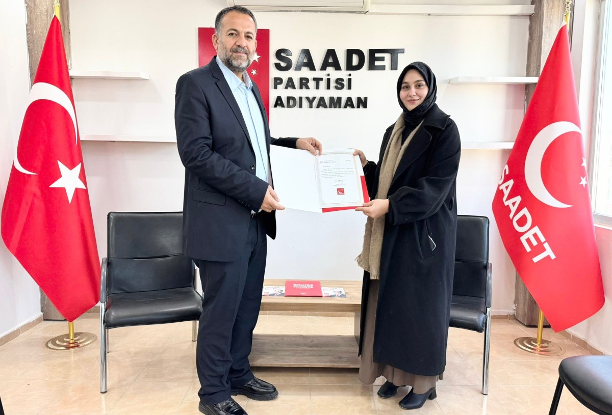 SP Adıyaman Kadın Kolları Başkanlığına Atama