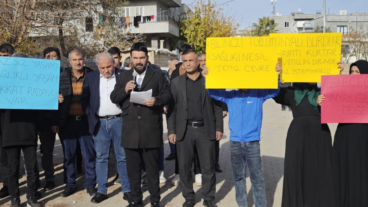 Kahta’da baz istasyonuna tepki: ‘Mahallemiz bir laboratuvar, çocuklarımız ise deney değildir’  - Videolu Haber