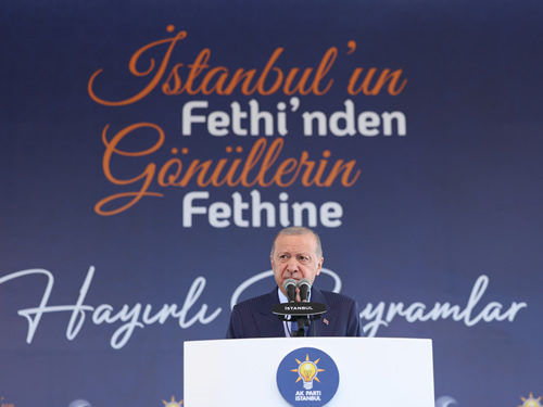 İSTANBULU'UN FETHİ PROGRAMINDA CUMHURBAŞKANI ERDOĞAN NET MESAJLAR VERDİ