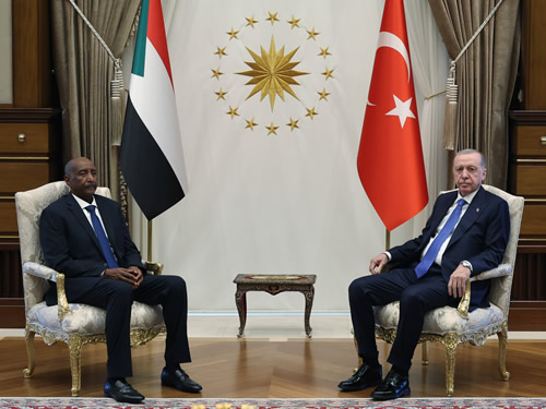 Cumhurbaşkanı Erdoğan, Sudan Egemenlik Konseyi Başkanı el Burhan ile görüştü 02.06.2026