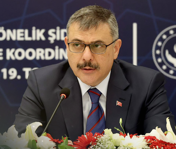 İçişleri Bakanı Mustafa Çiftçi: “Kadına Yönelik Şiddete Sıfır Toleransla Mücadele Ediyoruz”
