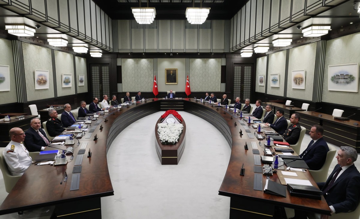 Millî Güvenlik Kurulu, Cumhurbaşkanı Erdoğan başkanlığında toplandı