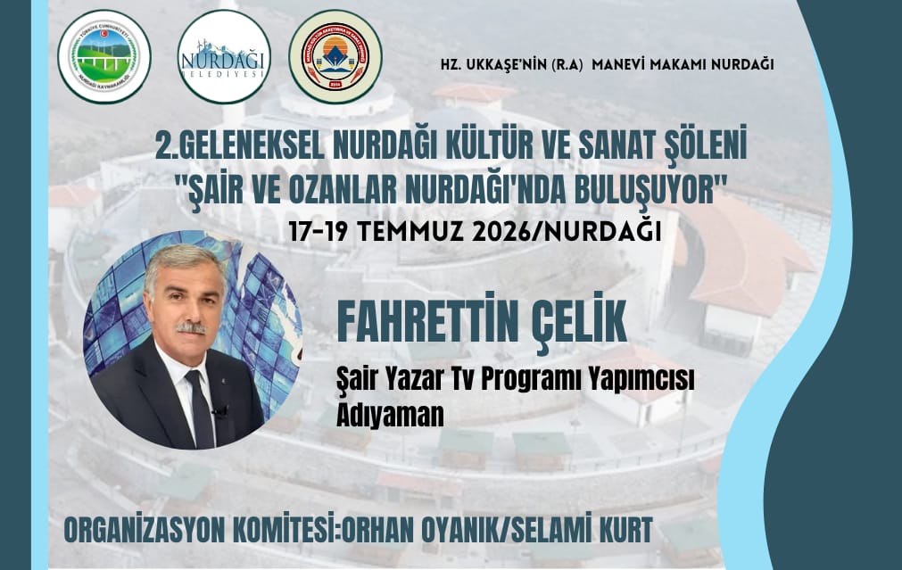 ŞAİRLER VE OZANLAR NURDAĞI'NDA BULUŞUYOR.
