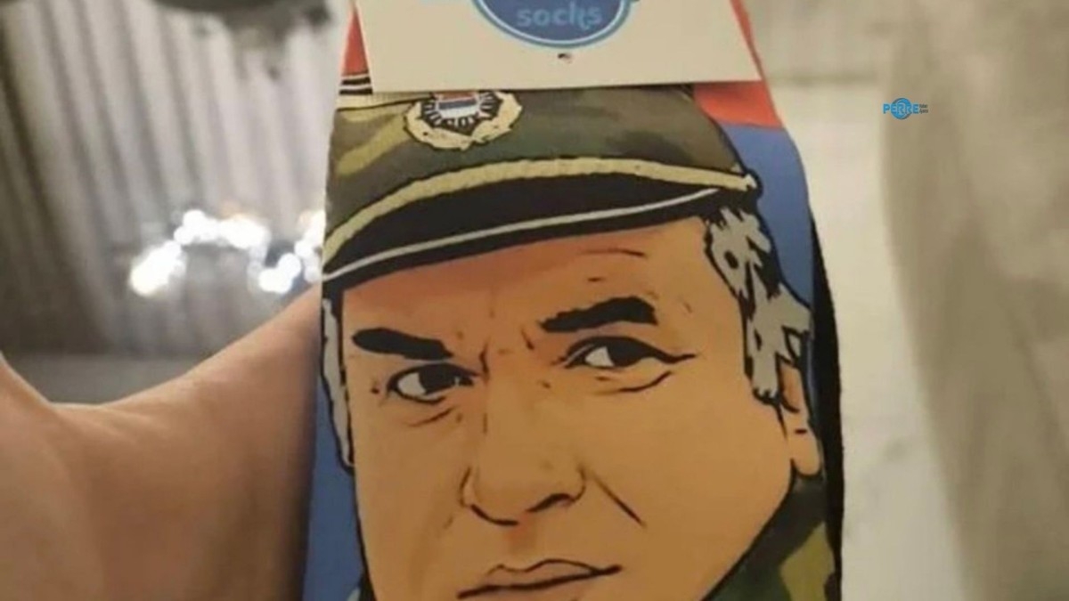 Ticaret Bakanlığından Ratko Mladić görselli ‘Made in Türkiye’ çorabı için suç duyurusu
