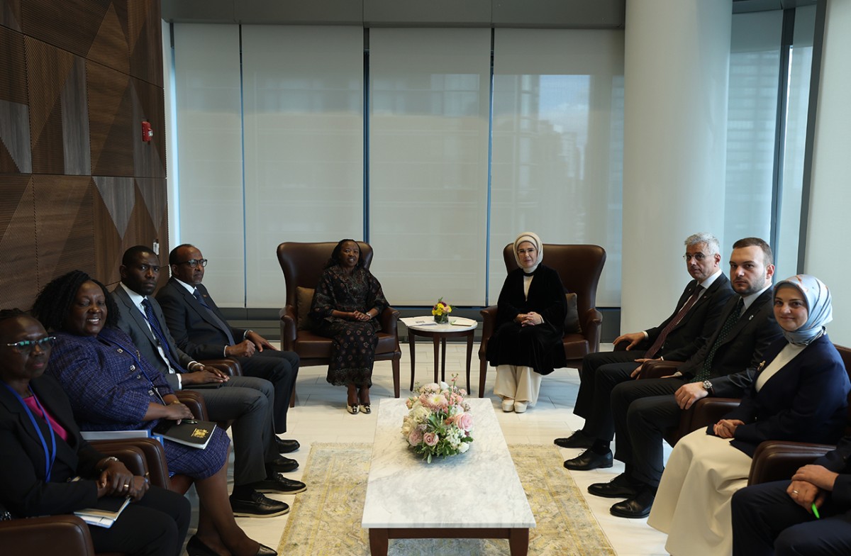 Emine Erdoğan, Kenya Cumhurbaşkanı'nın eşi Rachel Ruto ile görüştü