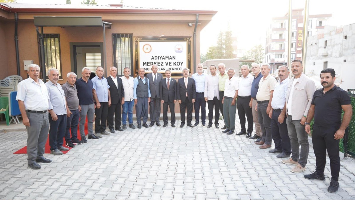 MİLLETVEKİLİ ALKAYIŞ MUHTARLAR İLE BİR ARAYA GELDİ